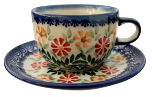 Bunzlauer tasse 200 mit - bunzlauer, ml