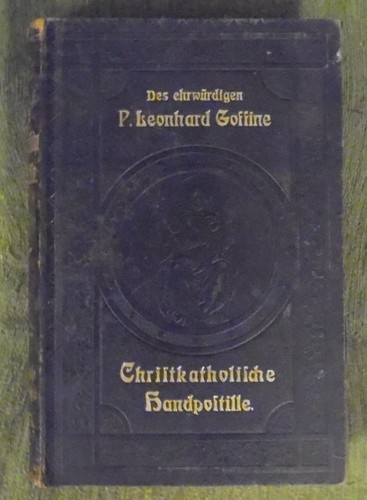 Christkatholische handpostille - christkatholische,