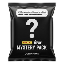 Mystery Soccer Pack - „L“ - 10Karten - 1 Garantierte Nummerierte - 1/4 Auto/Memo
