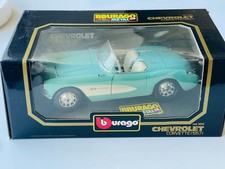 Bburago Burago Chevrolet Corvette (1957) Metal-Modellauto Maßstab 1:18
