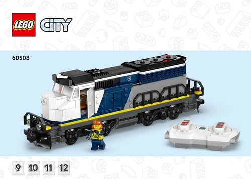 Lego city lok mit powered - lok,