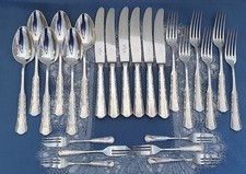 Traumhaftes Silberbesteck WMF 2000 Jugendstil / Art Deco für 6 Personen