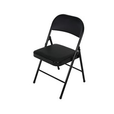 Klappstuhl Kunstleder Gestell