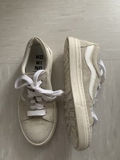 Momino Schuhe Wildleder Creme beige Gr. 32 Neu