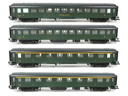 Roco schnellzugwagen set - h0, schnellzugwagen-set