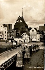 AK GRUSS AUS WESTPREUSSEN ELBING MARIENKIRCHE 1937