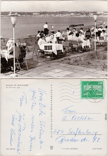 Foto ansichtskarte barleben - ansichtskarte,