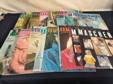 19x DDR  Zeitschrift Modische Maschen von 1981-1991