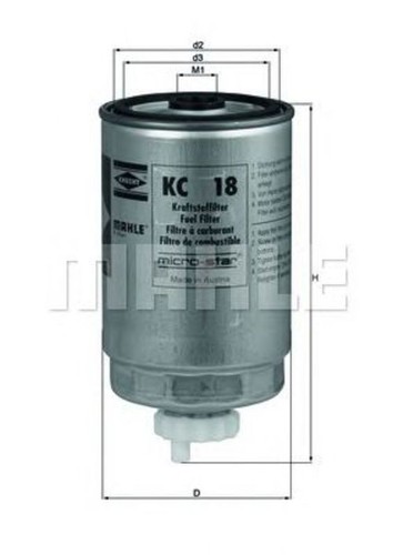 Mahle knecht kraftstofffilter - mahle,