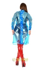 Kleid Kittel Schürze Shirtdress Robe 100% PVC diverse Größen