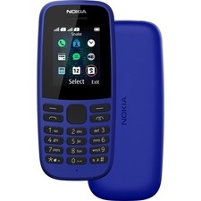Nokia 105 dual sim blau - nokia,