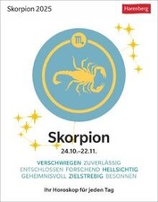 Skorpion Sternzeichenkalender 2025 - Tagesabreißkale... | Buch | Zustand wie neu