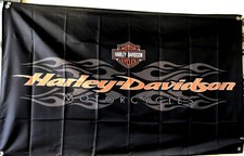 Harley Davidson Motorcycles , Fahne Flagge Banner Flag  90 x 150cm  4 Ösen Neu