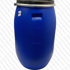 Sterk Plast Tonne mit Kreis Durchmesser 48 cm Inhalt 120 Liter