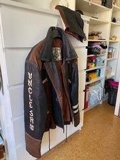 Uncle Sam Lederjacke mit Kapuze!!!