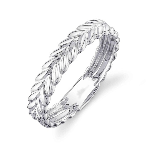 14k weißgold kranz - 14k,