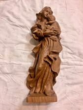 Jungfrau Maria mit Jesuskind Holzfigur ca 50 cm hoch