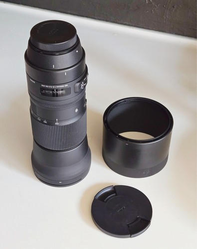 Sigma 150 600mm 3 dg - f/5-6.3, os