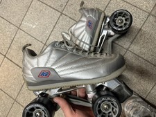 Rollschuhe DISCO Silber K2