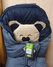 Odenwälder BabyNest Fußsack Mucki L classic grau