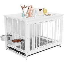 Hundekäfig Metall+Holz