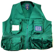 House of Hardy The Premium-Life-Weste Fly Salmonide Vest 58 XL Green-Logo