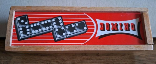 Altes domino spiel - domino-spiel, im