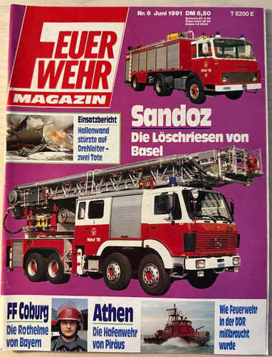 Feuerwehr magazin juni - feuerwehr,