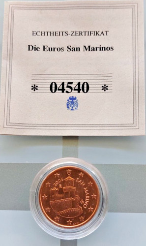 San marino cent 2006 - 5, kms