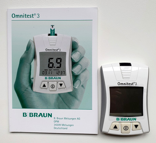 Blutzuckermessgerät braun - blutzuckermessgerät, b