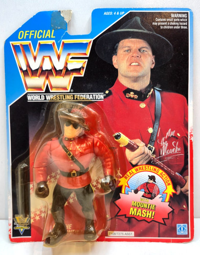 The mountie wwf hasbro - mountie,