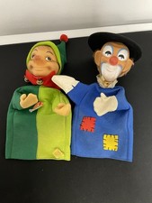 2 x alte Steiff Handpuppe
