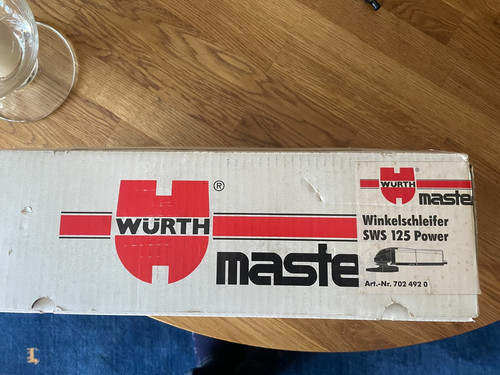 Würth master winkelschleifer - würth,