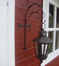Garten laterne mit wandkonsole - garten,