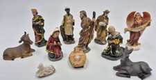 Krippenfiguren set 11teilig - krippenfiguren-set,