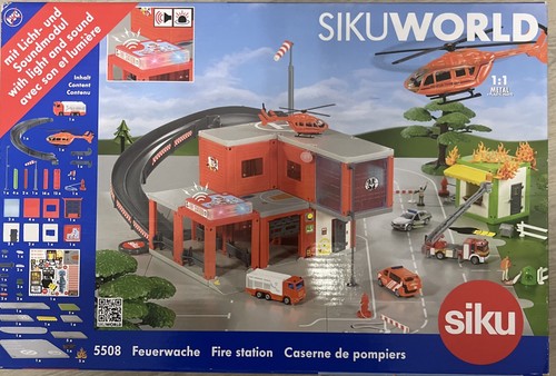 Siku world 5508 feuerwache - world,