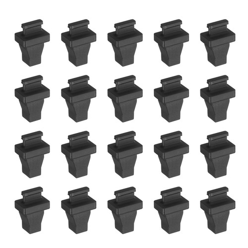 Staubschutzkappen schwarz