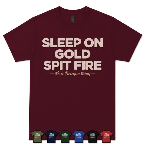 Sleep gold spit fire - gold,,