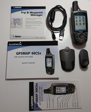 Garmin GPSmap 60CSx +Gürtelclip+Handbuch+Kabel+SW  auch für GEOCACHiNG