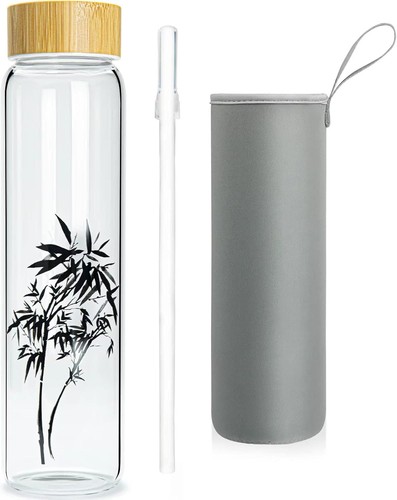 Trinkflasche glas liter mit - liter,