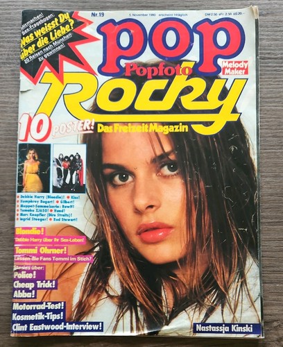 Pop rocky 1980 - -, nastassja