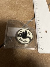 Birdie Geocoin - Antik Silber