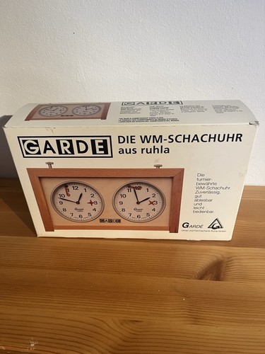 Schachuhr aus ruhla von - aus,
