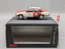 Modellautos 1:43 Schuco Opel Rekord E Feuerwehr Wuppertal in OVP