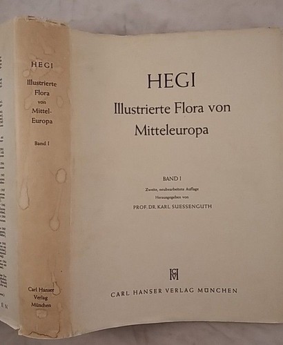 Hegi illustrierte flora von - illustrierte,
