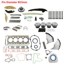 4x Kolben Reparatursatz Ø23 mm Für Audi A3 A4 A6 Golf Passat 2,0 TSI CCZ CDN CAE