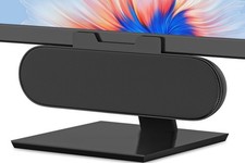 ZETIY PC Lautsprecher, mit USB-Einspeisung, Mini Soundbar mit Clip-On-Design 