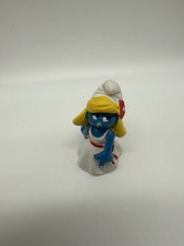 SCHLEICH / SCHLUMPF / 2.0217 / SCHLUMPFINCHEN im ABENDKLEID PEYO 1984