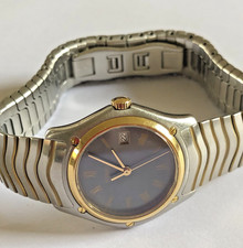 Ebel Uhr Stahl Gold Datum