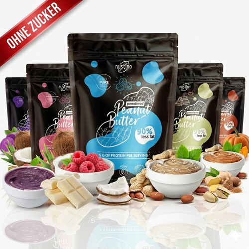 Erdnussbutter pulver nustino - pulver,